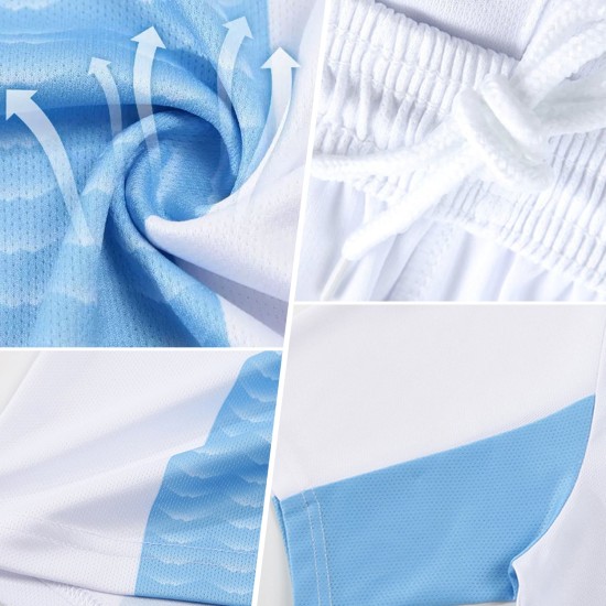 Maillot de football personnalisé à sublimation noire rose